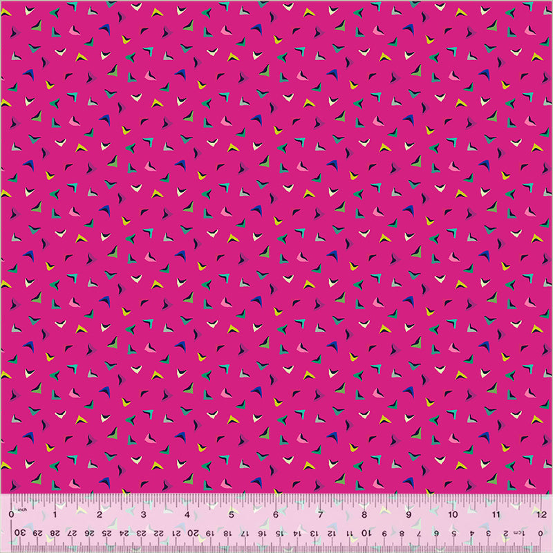 Botanica Flutter Magenta Fabric