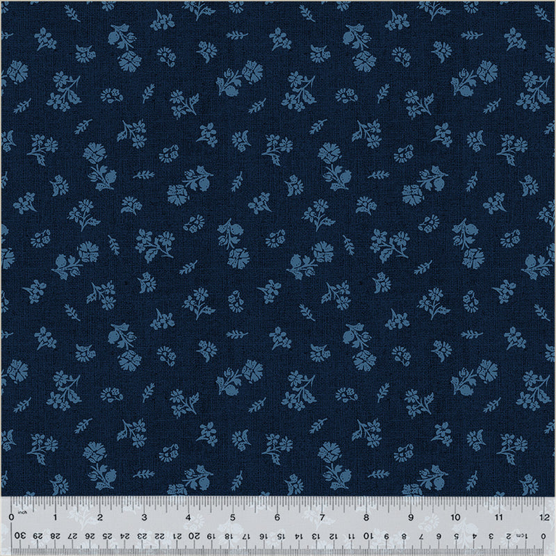 Banyan Floral Navy Fabric