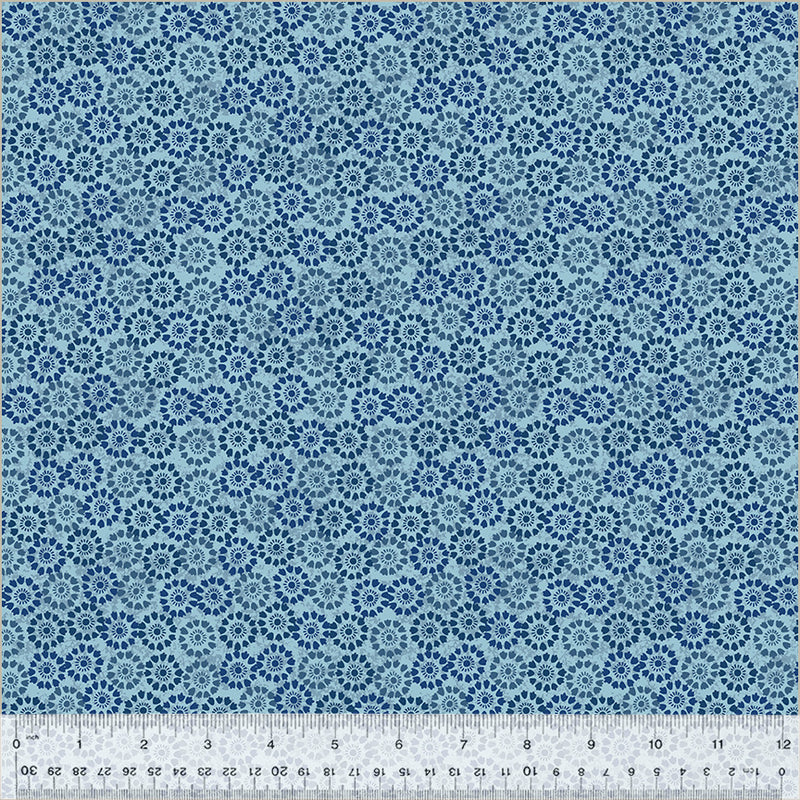 Banyan Mini Medallion Chambray Fabric