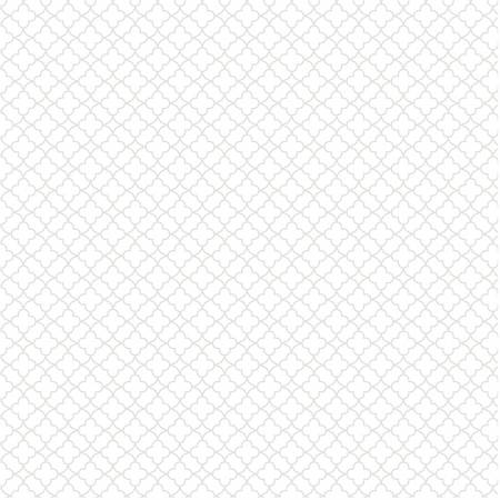 Icing White on White Quatrefoil Fabric