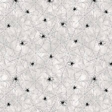Hallow's Eve -Spider Webs Ghost- fabric