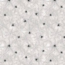 Hallow's Eve Spider Webs Ghost Fabric
