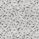 Hallow's Eve Flying Bats Fog Fabric