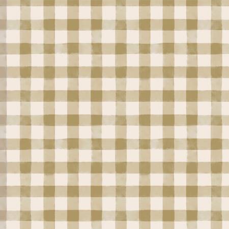 Highland Hooves - 54463-3 Wheat Picnic Plaid -  YARDAGE