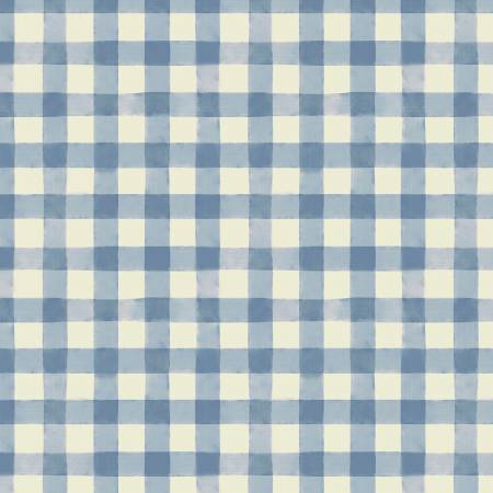 Highland Hooves - 54463-8 Cornflower Picnic Plaid- YARDAGE