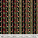 Circa: Turkey Red Meander Black Fabric