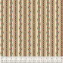 Circa: Turkey Red Meander Cream Fabric