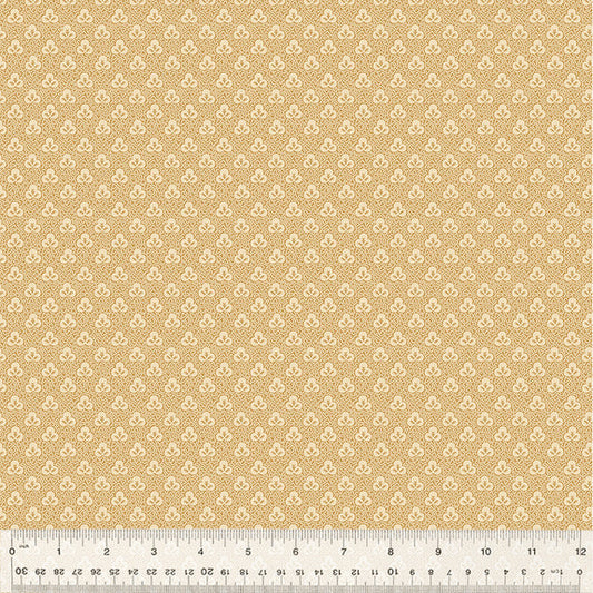 Circa: Turkey Red Clover Gold Fabric