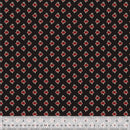 Circa: Turkey Red Butterfly Black Fabric