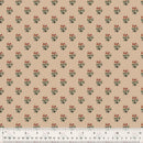 Circa: Turkey Red Corsage Tan Fabric