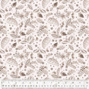 Dwell - Plush Paisleys - Cream - Yardage