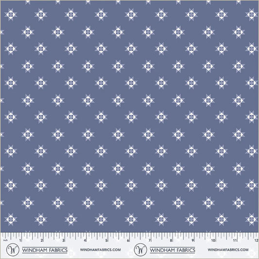Front Porch - Quilt Star - Denim - Yardage