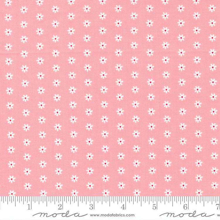 Berry Basket Strawberry Daisy Dot Fabric