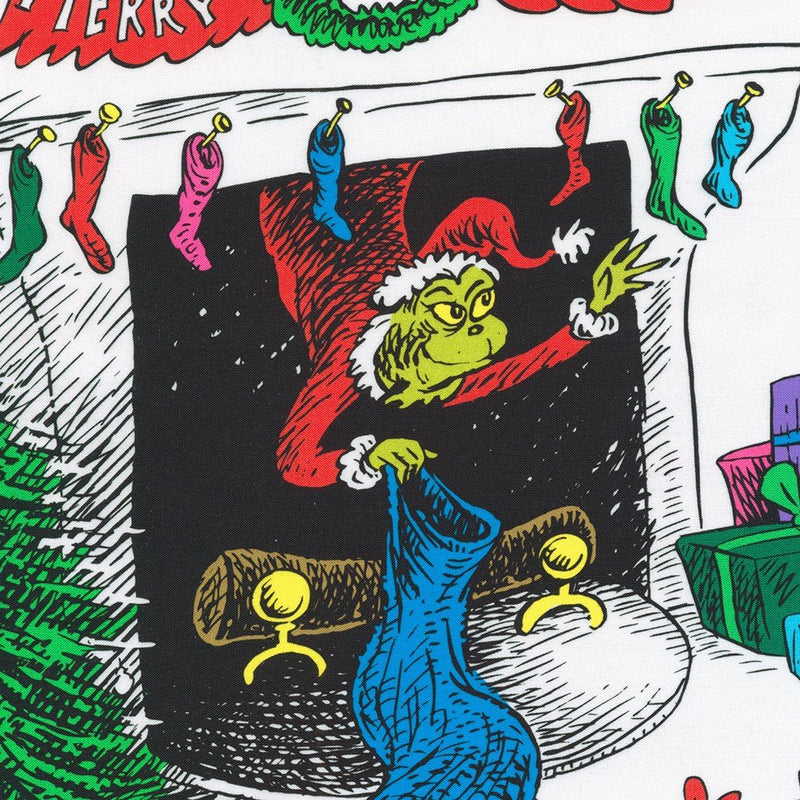 How The Grinch Stole Christmas Holiday Calendar Panel