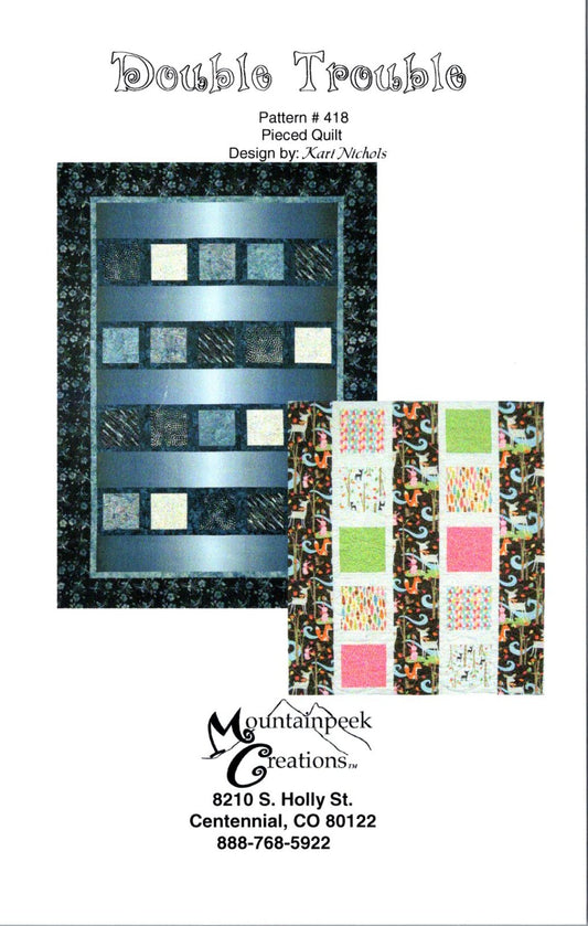 Double Trouble Pattern By Mountainpeek Creations