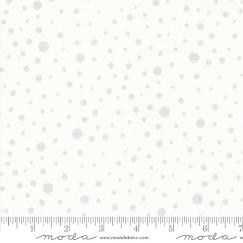 Silhouettes Cream Dots Fabric