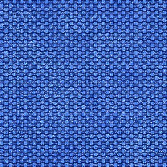 Day of the Dead - Woven Texture Blue OA598682
