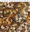 Steampunk Menagerie - Maps - Multi - Yardage