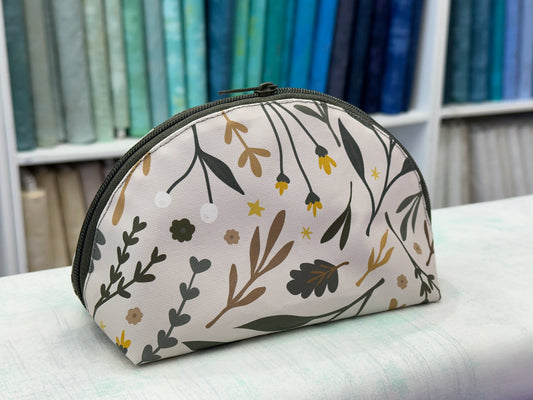 Taco Pouch Bag #5 - Scattered Flowers