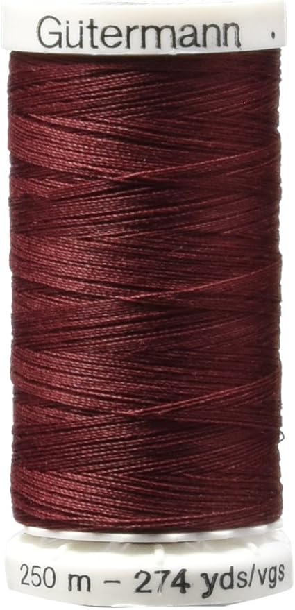 Gutermann - Polyester All Purpose Thread - 250 m/274 yds - #450 - Burgundy