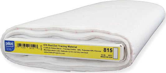 815 Pellon Red Dot Tracing Material 45in Yardage