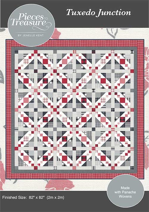 Tuxedo Junction Quilt Kit 82" x 82"