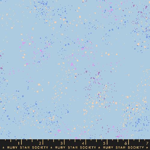 Speckled Water Blue Yardage