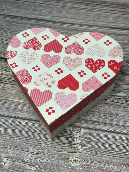 Letters to Cupid Heartwarming Quilt Kit 52" x 52"