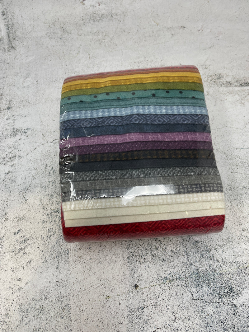 Wooleys Flannel Vegas Strips 20 pc - 6.5" Strips