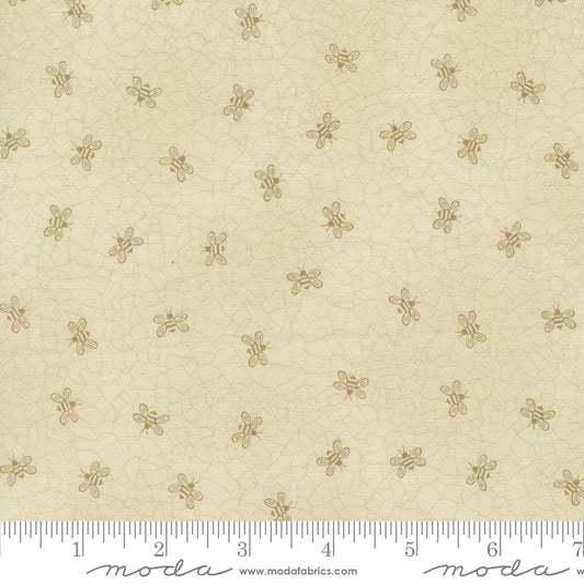 Bloom And Grow Bee Toss Cream Yardage