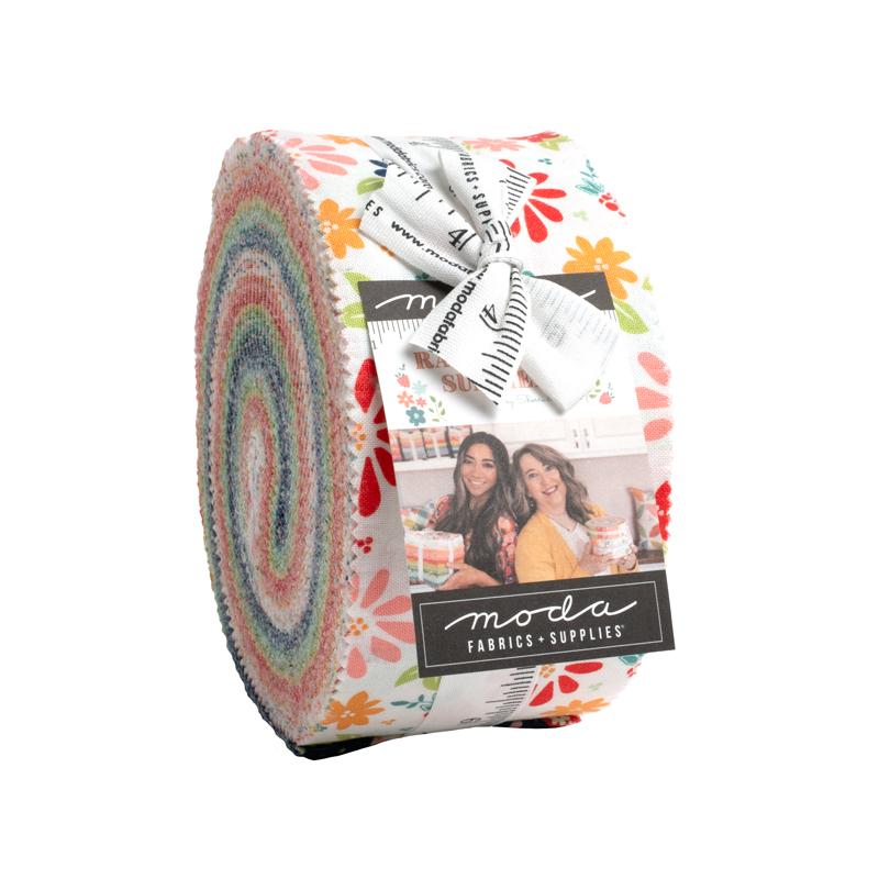 RASPBERRY SUMMER - MODA 37690JR 2 1/2" STRIPS