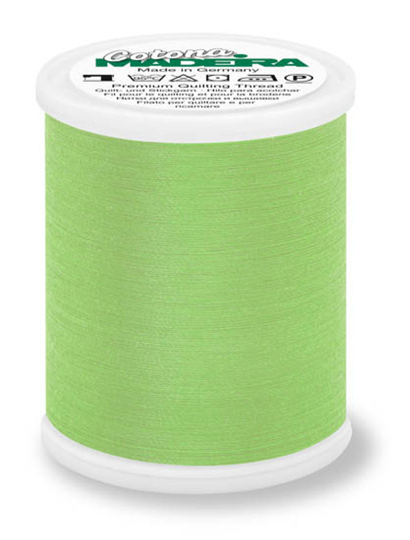 Madeira 1000m Cotton Celery Green Thread