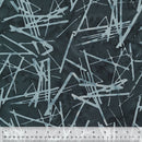 Found Batik Ink Scraps Fabric