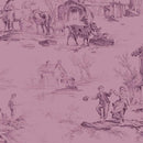 Blackberry Bramble - Toile - Purple - Yardage
