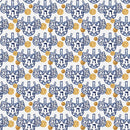 Love and Light - Dreidel and Gold Gelt - Off White - Yardage
