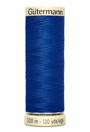 Gutermann - Polyester All Purpose Thread - 100m/110yds - #252 - Dark Blue