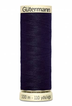 Gutermann - Polyester All Purpose Thread - 100m/110yds - #280 - Charcoal Navy