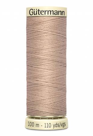 Gutermann - Polyester All Purpose Thread - 100m/110yds - #534 - Capri Beige