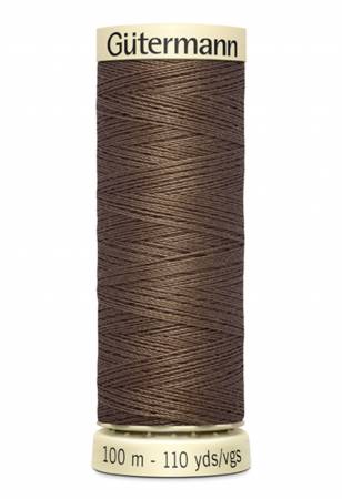 Gutermann - Polyester All Purpose Thread - 100m/110yds - #551 - Cocoa