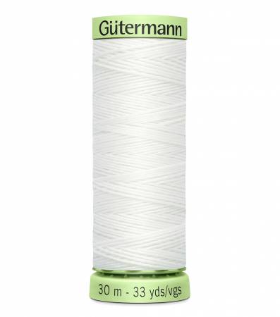 Gutermann - Heavy Duty Top-Stitch Thread 33 yds - #020 - White