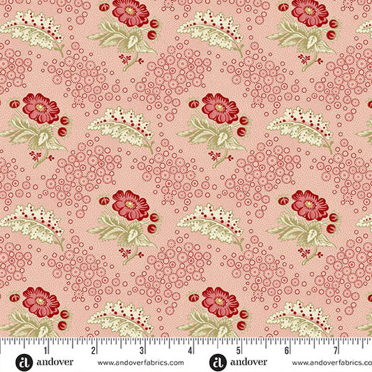 Forest Glen - Camellia Pink Quartz - Yardage