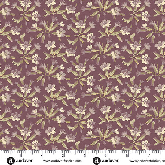 Forest Glen - Tuberose Eggplant - Yardage