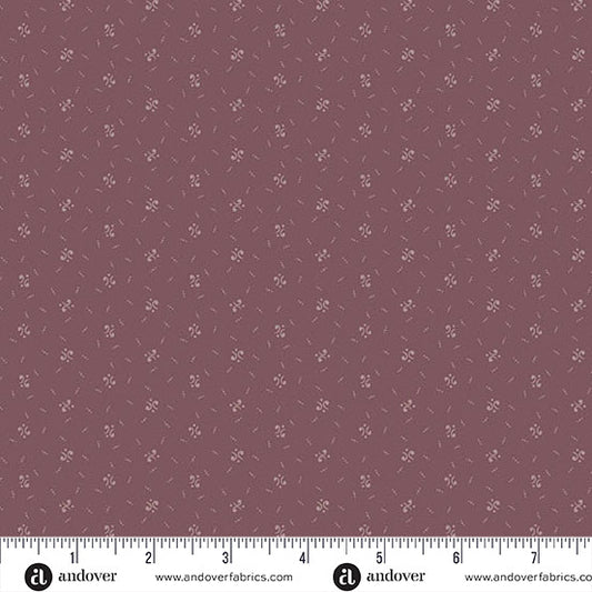 Forest Glen - Alpine Eggplant- Purple - Yardage