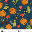 Harvest Home - Bountiful Harvest - Navy - Yardage