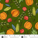 Harvest Home - Bountiful Harvest - Forest - Yardage