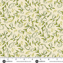 Harvest Home - Swirling Leaves - Cream - Yardage