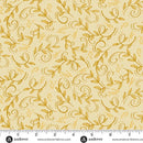 Harvest Home - Swirling Leaves - Tan - Yardage