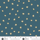 Harvest Home - Petite Pumpkins - Cornflower - Yardage