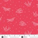 Perfect Day - Swallows - Red - Yardage