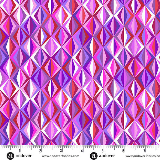 Perfect Day - Prism - Purple - Yardage
